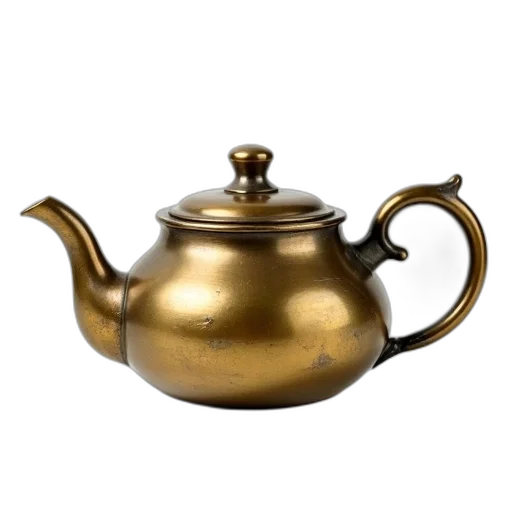 food, photorealistic, 3d render, golden transparent PNG cut-out