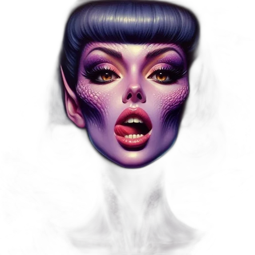 face, mask, fantasy art, concept art transparent PNG cut-out