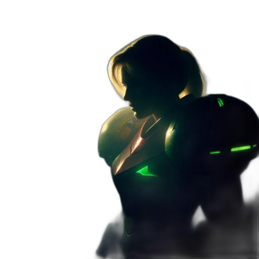 robot, mask, weapon, staff transparent PNG cut-out