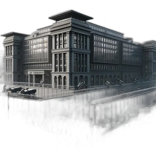 building, 3d render, concept art, photorealistic transparent PNG cut-out
