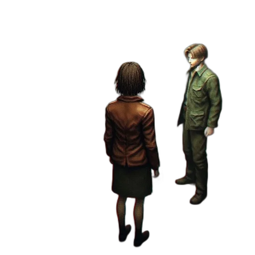 jacket, robot, staff, face transparent PNG cut-out