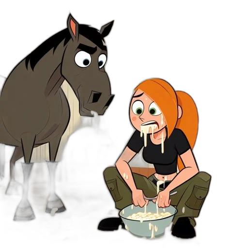 animal, cartoon, concept art, comic book art transparent PNG cut-out
