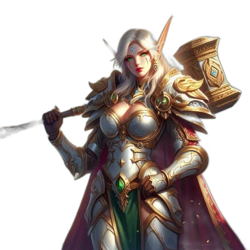 sword, weapon, staff, fantasy art transparent PNG cut-out