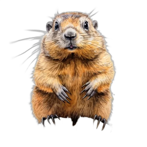 animal, creature, hat, staff transparent PNG cut-out