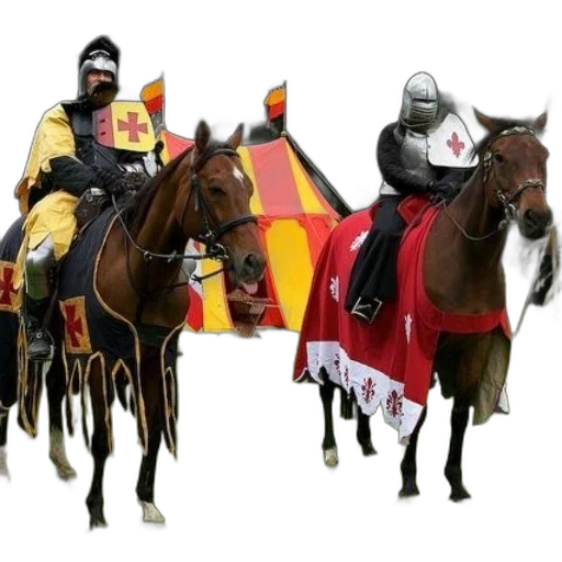 crown, concept art, two, knights transparent PNG cut-out