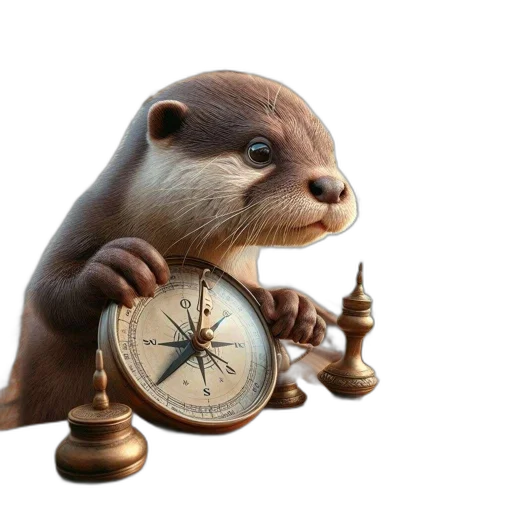 animal, creature, staff, 3d render transparent PNG cut-out