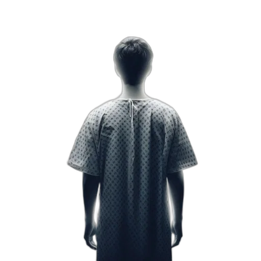 dress, jacket, robot, face transparent PNG cut-out