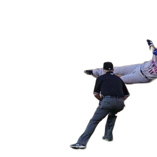 creature, baseball, player, slides transparent PNG cut-out