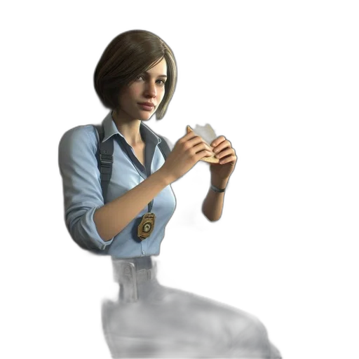 staff, weapon, jewelry, jacket transparent PNG cut-out