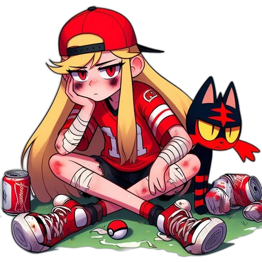 hat, food, pixel art, anime transparent PNG cut-out