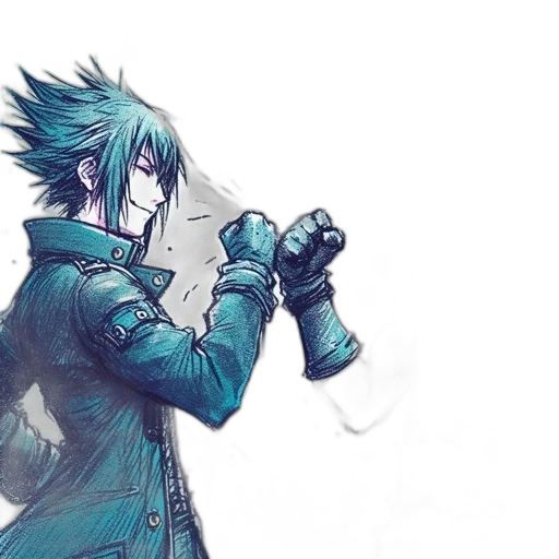 jacket, sword, weapon, dragon transparent PNG cut-out