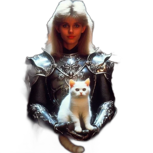 robot, animal, sword, staff transparent PNG cut-out