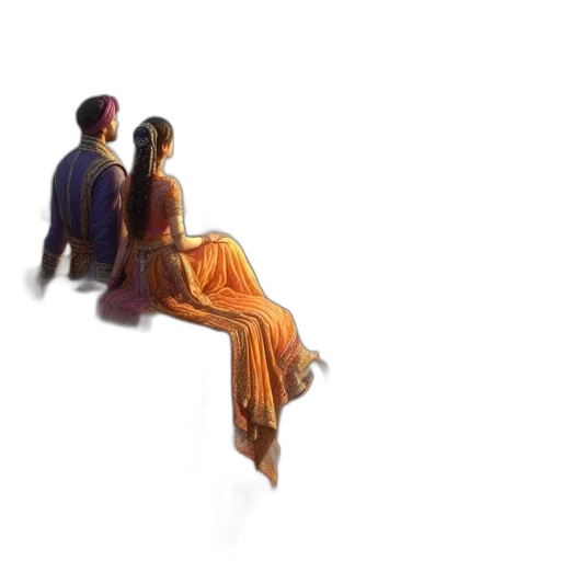 dress, umbrella, concept art, 3d render transparent PNG cut-out