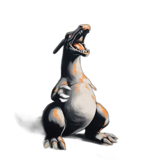 dragon, creature, animal, staff transparent PNG cut-out