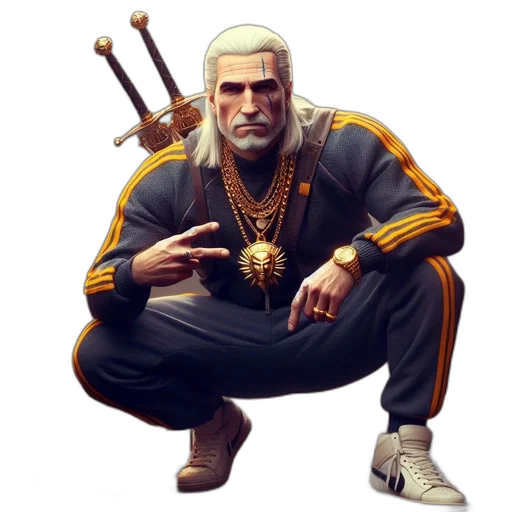 jacket, staff, weapon, sword transparent PNG cut-out