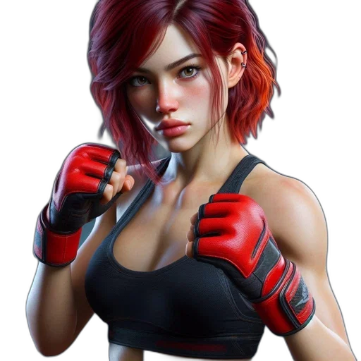 weapon, face, jacket, concept art transparent PNG cut-out