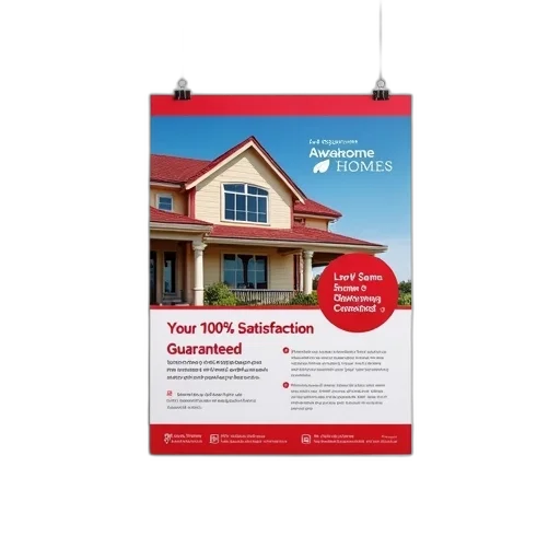 flyer, red, white, color transparent PNG cut-out