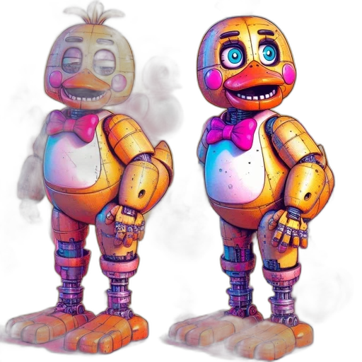 robot, creature, mask, weapon transparent PNG cut-out