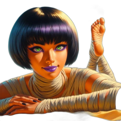robot, face, staff, hair transparent PNG cut-out