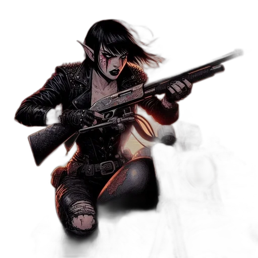 weapon, concept art, comic book art, fantasy art transparent PNG cut-out