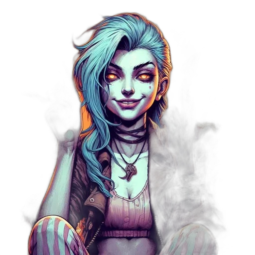 face, staff, cyberpunk, concept art transparent PNG cut-out