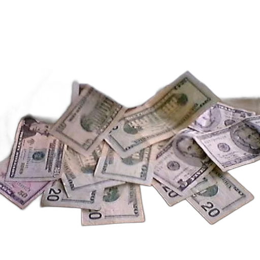 jacket, keyboard, pile, money transparent PNG cut-out