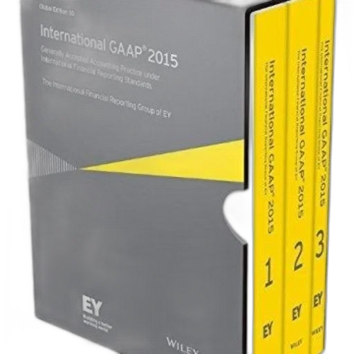 international, gaap, 2015, book transparent PNG cut-out