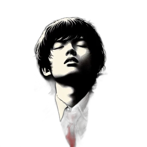 face, comic book art, photorealistic, fantasy art transparent PNG cut-out