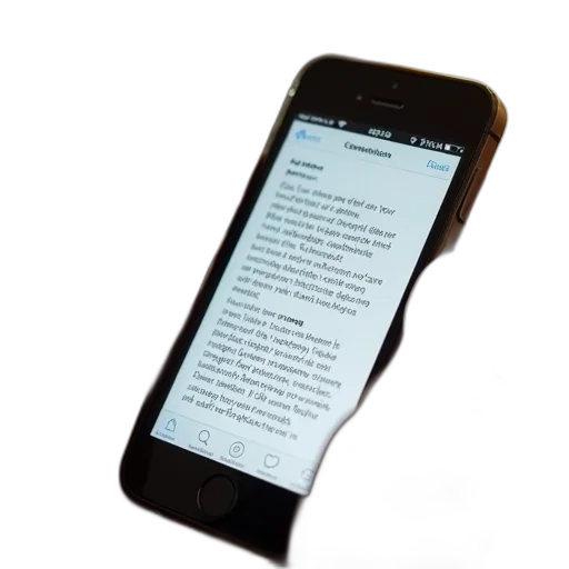 someone, using, their, smartphone transparent PNG cut-out