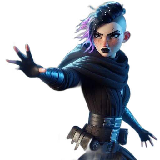 jacket, staff, concept art, fantasy art transparent PNG cut-out