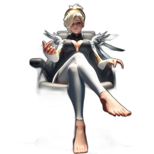 staff, jacket, robot, face transparent PNG cut-out
