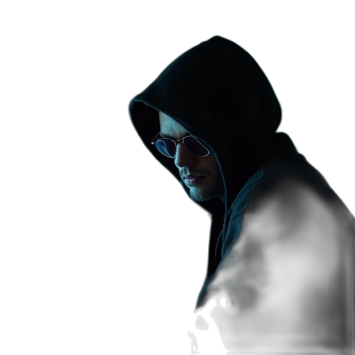 jacket, mask, face, robot transparent PNG cut-out