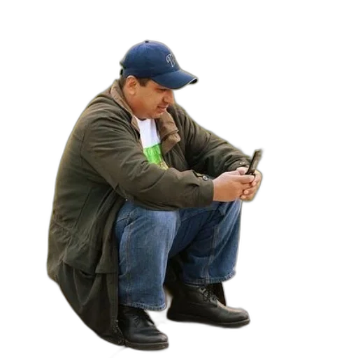 jacket, hat, staff, furniture transparent PNG cut-out