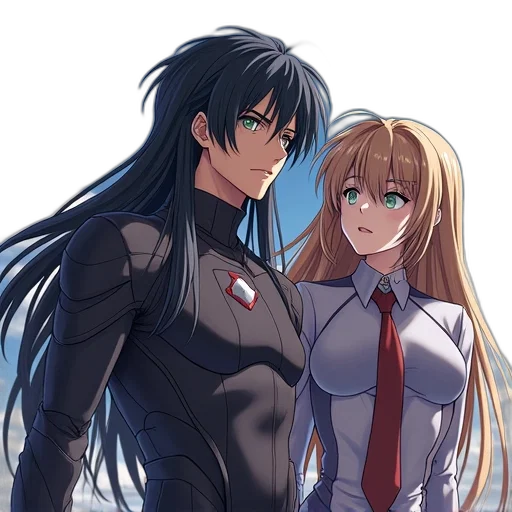 sword, robot, anime, pixel art transparent PNG cut-out