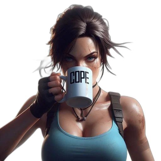 weapon, face, concept art, photorealistic transparent PNG cut-out