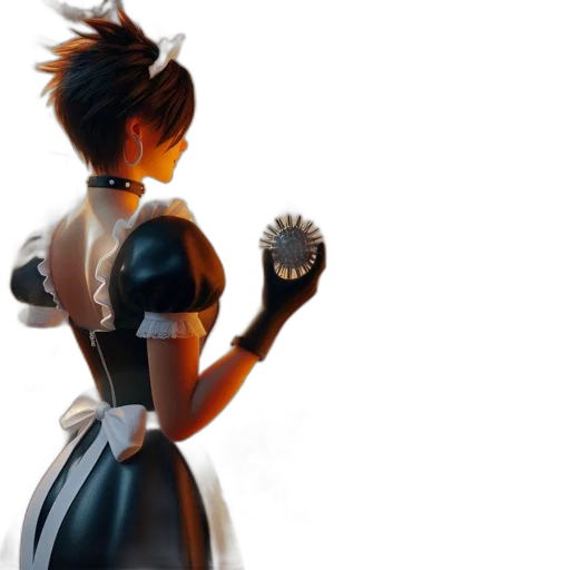 dress, robot, jacket, concept art transparent PNG cut-out