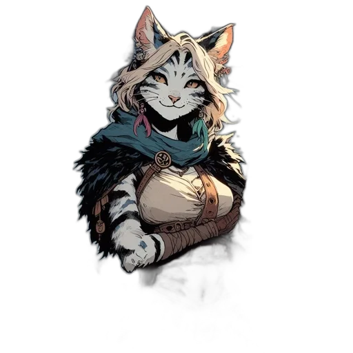 staff, jacket, mask, animal transparent PNG cut-out