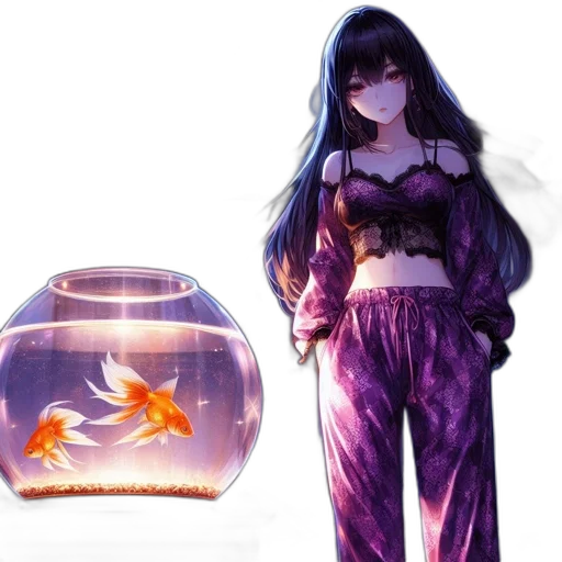 dress, fantasy art, concept art, vaporwave transparent PNG cut-out