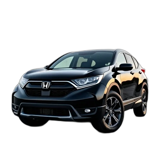car, black, honda, cr-v transparent PNG cut-out