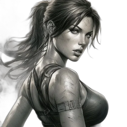 fantasy art, comic book art, concept art, photorealistic transparent PNG cut-out