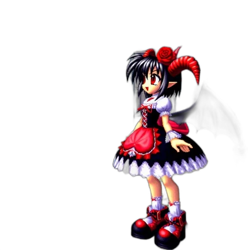 dress, staff, weapon, robot transparent PNG cut-out