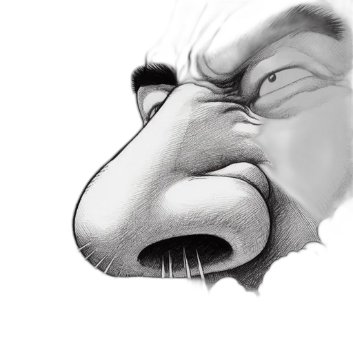 face, mask, creature, animal transparent PNG cut-out