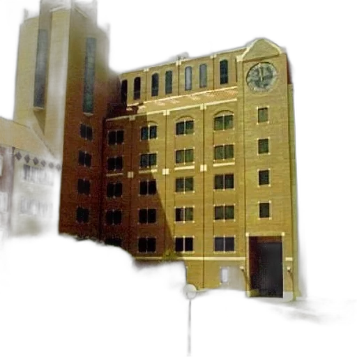 building, 3d render, photorealistic, concept art transparent PNG cut-out