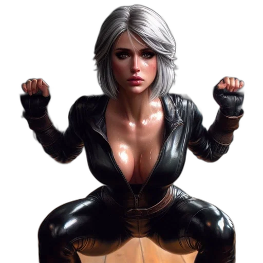 jacket, concept art, comic book art, fantasy art transparent PNG cut-out