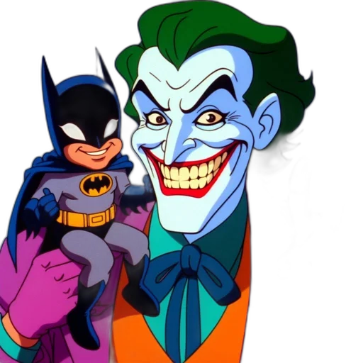 comic book art, cartoon, concept art, batman transparent PNG cut-out