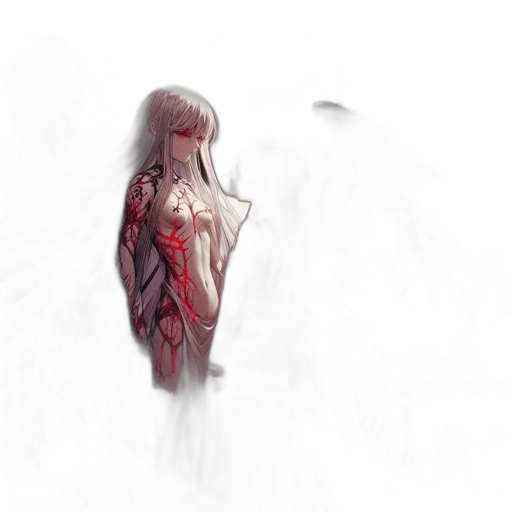 dress, creature, robot, weapon transparent PNG cut-out