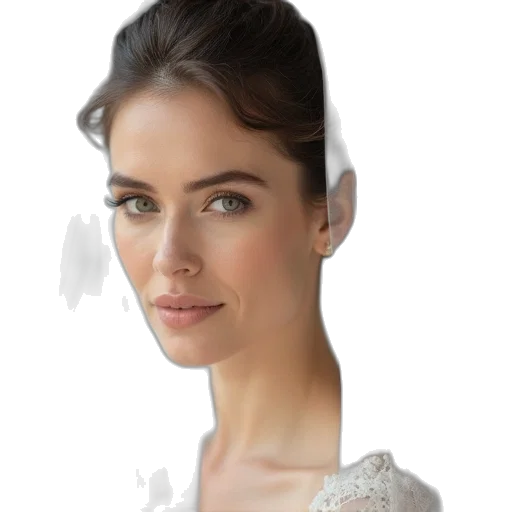 face, jewelry, dress, crown transparent PNG cut-out