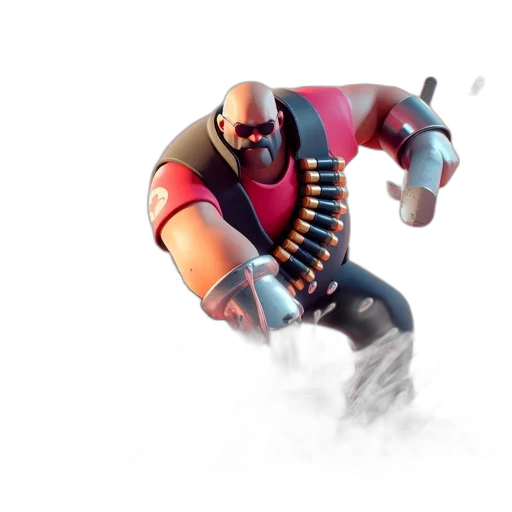 robot, weapon, jacket, creature transparent PNG cut-out