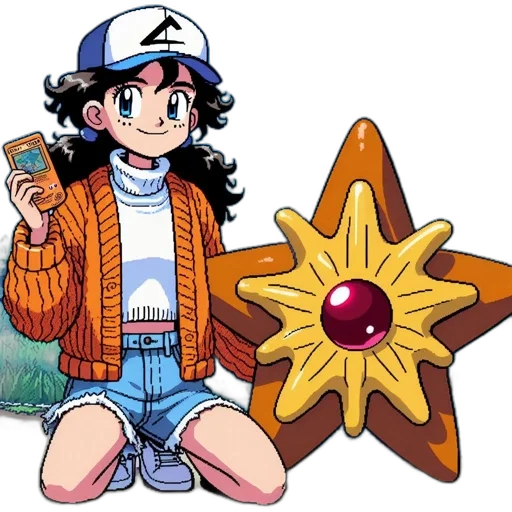 staff, flower, jacket, weapon transparent PNG cut-out