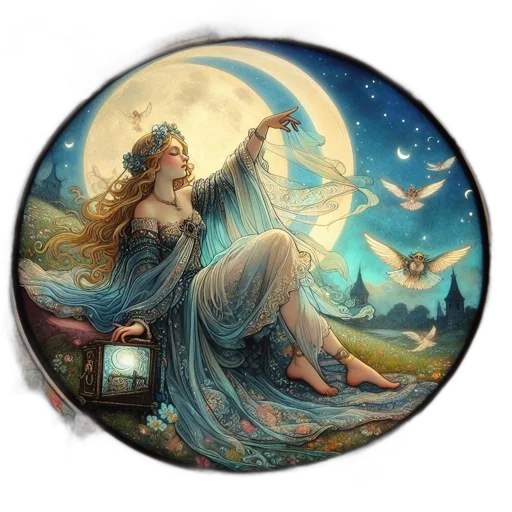 jewelry, dress, fantasy art, concept art transparent PNG cut-out